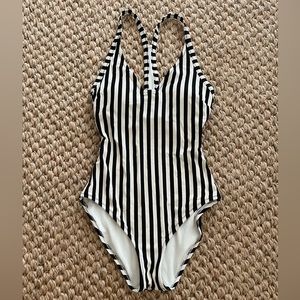 GAP Striped Racerback Swimsuit size XS